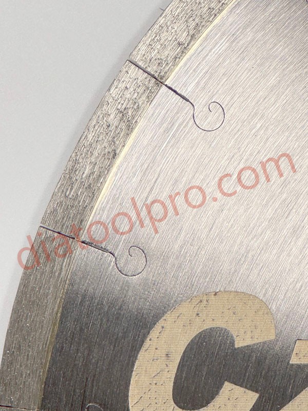 silever-welded J-slot blade for ceramic mosaic work