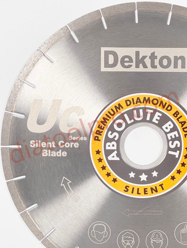Best silent blade for Dekton countertop installers