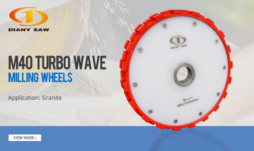 M40 bridge saw machine Milling Wheels Turbo Segment