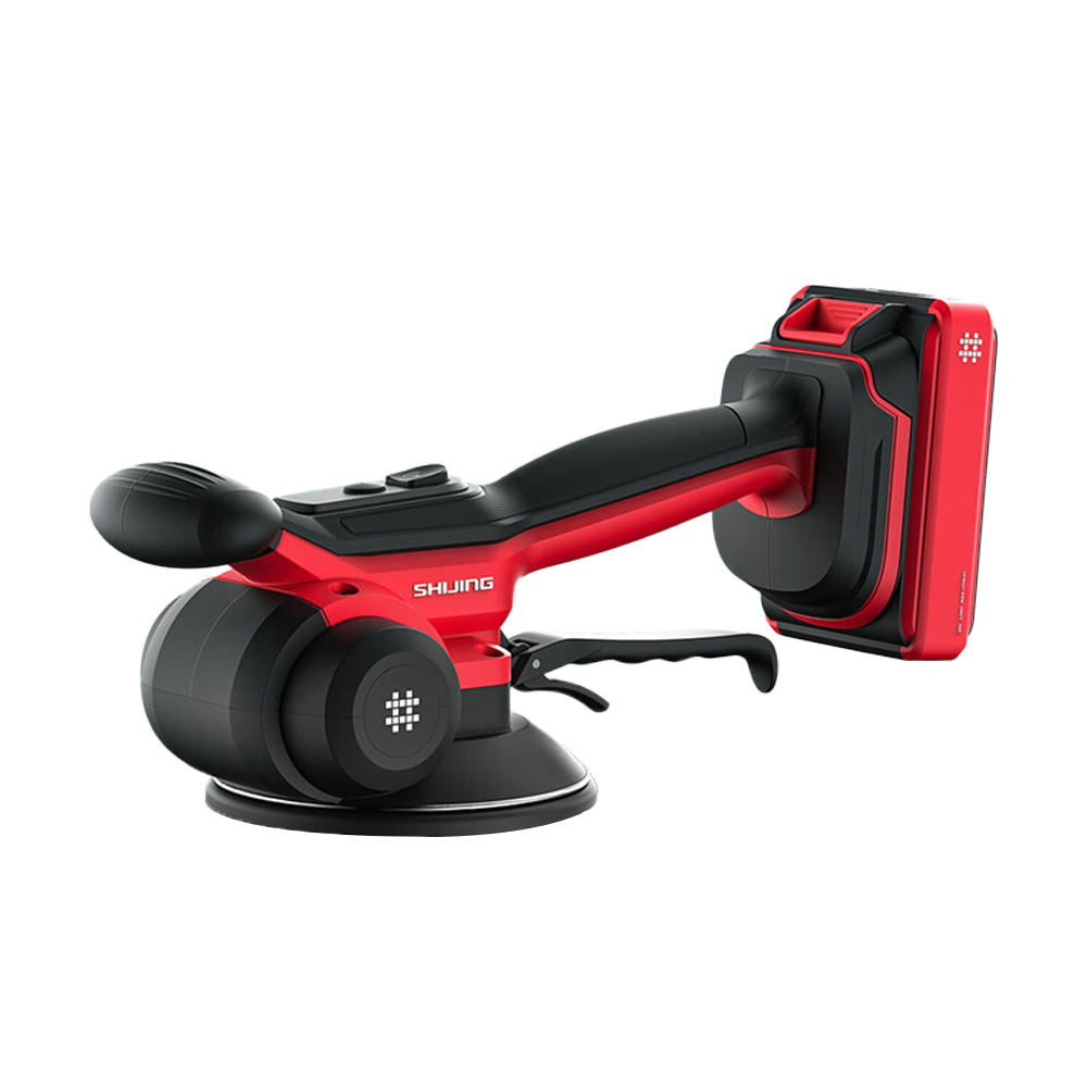 SHIJING 9393 Tile Tiling Paving High Power Tile Vibrating Leveler Electric Tile Automatic Leveling Machine Tile Tiler Vibrator Leveling Machine Rechargeable