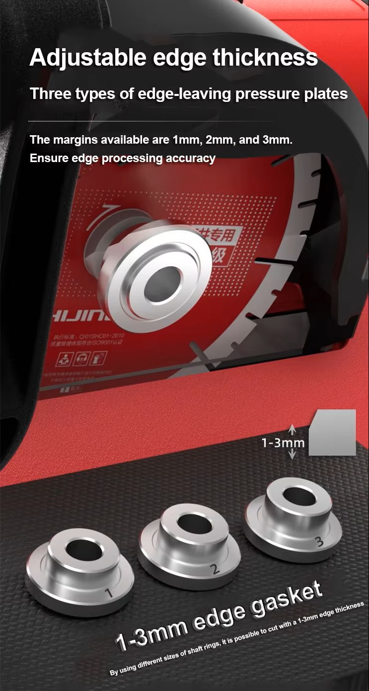 Multi-function Angle Grinder 45 Degree Chamfer Cutting Machine Ceramic Tile Chamfer Grinder