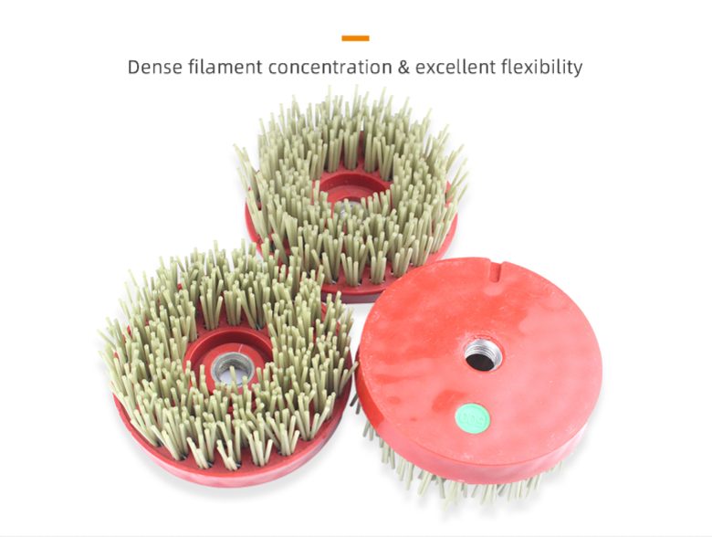 Wholesale Antique Diamond Abrasive Grinding Brush for Automatic Polish Machine Granite Marble Quartz Tile Concrete Floor Surface