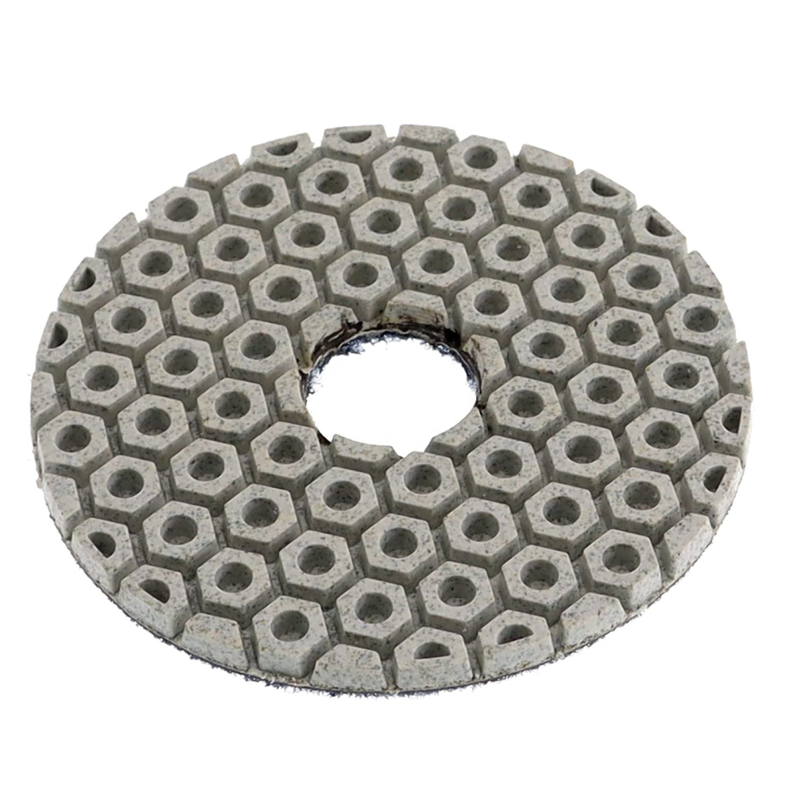 7 Steps Polishing Pads Wet Flexible Diamond Resin Granite Marble Stone Quartz Countertop Angle